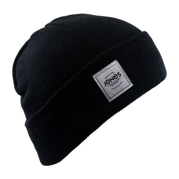 Jones Baker Black Beanie | Warme Snowboard-Mütze für die kalten Wintertage