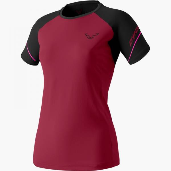 Dynafit Alpine Pro Shirt Women Black Out Beet Red | Onlineshop ski-shop.ch